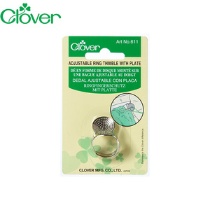 Clover: Clover Adjustable Ring Thimble with Plate
