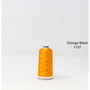 Embroidery Thread: Madeira Classic Rayon 40 - Orange 1137. 1000m