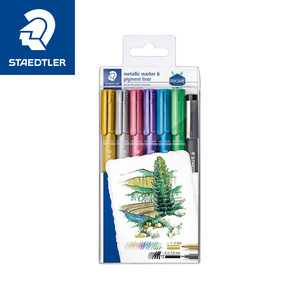 Staedtler Fimo Metallic Marker - 7pcs Set