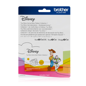 Brother Toy Story Home-Deco Pattern Collection 1 for SDX Machine CADSNP05