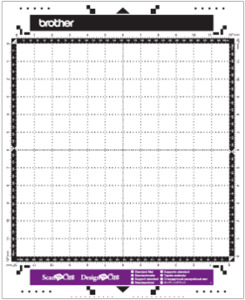Scan N Cut: Brother ScanNCut 12x12" Standard Tack Adhesive Mat for CM Model