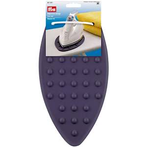 Parts Accessories: Prym Silicone Iron Rest 14cm x 26 cm | Heat Resistant Iron Stand for household iron