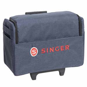 Singer Sewing Machines: SINGER Trolley Bag for Sewing Machines – Durable Travel Case with Foam Padding and Rolling Wheels
