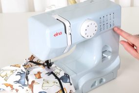 Elna Sewing Range: Elna 525 Mini Sewing Machine - Grey (Perfect for Children)