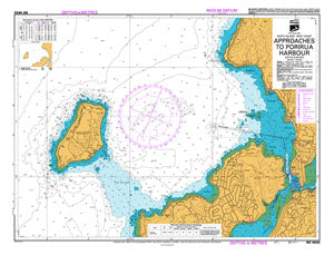 Books: LINZ NZ4632 Approaches to Porirua Harbour Chart