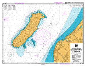Books: LINZ NZ4631 Rauoterangi Channel & Kapiti Island Paper Chart NZ