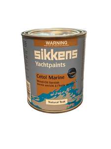 International Paint: Sikkens Cetol Marine Natural Teak Wood Oil Varnish