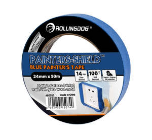 Blue Painters Masking Tape 24mm x 50m – Multi-Surface Clean Removal Tape