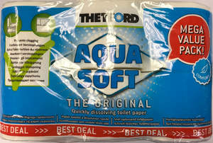 Toilets And Holding Tanks: Aqua Soft Toilet Paper – Dissolving Marine & RV Toilet Tissue