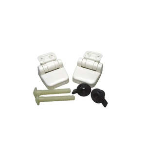 Jabsco Toilet Seat Hinge Set – Regular Bowl Replacement Kit