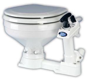 Toilets And Holding Tanks: Jabsco Twist ‘n Lock Compact Manual Marine Toilet