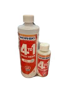 Cleaners Maintenance: Norski 4 to 1 Marine Epoxy Resin System for Fibreglass Repairs