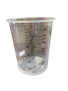 Cleaners Maintenance: Plastic Paint Measuring Cup 600ml