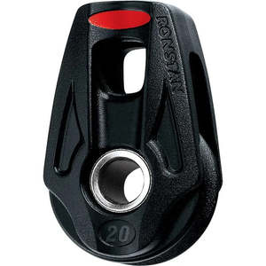 Ronstan RF25109 Single Lashing Block 20mm – Ball Bearing Pulley