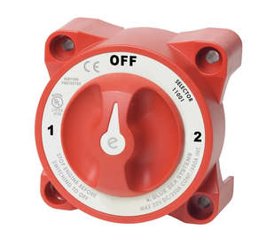 Blue Sea E-Series 350A Battery Switch – 3 Position