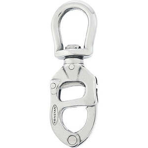 Stainless Steel Marine Hardware: Ronstan RF7120 Triggersnap Shackle – 89mm Large Swivel Bail