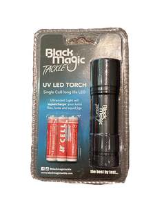 Fishing Accessories: Black Magic UV LED Torch for Lumo Fishing Tackle