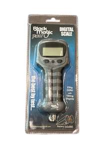 Fishing Accessories: Black Magic Digital Fish Scales 25kg Water Resistant