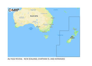 B G Sailing Instruments: B&G Simrad Lowrance C-MAP Reveal NZ Chart