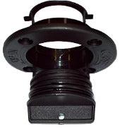 Bungs: Tenob 2" Drain Plug & Base - Black X Large