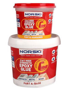 Fillers And Glues: Norski Epoxy Glue 2:1 Hi Strength Adhesive