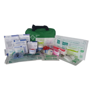 First Aid Kits: Premium 1-25 Person Industrial First Aid Work Place Kit Soft Pack - DTS Medical