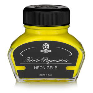 Octopus Fluids Highlighter Ink Fluorescent Neon Yellow (Gelb) 30ml