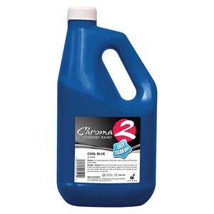 Chroma C2 Student Paint 2 Litres - Cool Blue