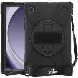 Strike Rugged Case with Hand Strap and Lanyard for Samsung Galaxy Tab A9+