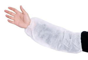 Polyethylene Sleeve Covers, 200mm x 400mm x 25mu x 400 pieces - White