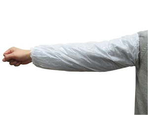 Polyethylene Extra Long Sleeve Covers, 200mm x 600mm x 20mu x 1100 pieces - White