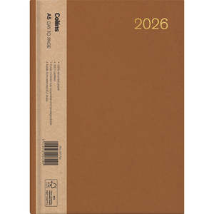 2026 Collins Diary A53, Week To View, Enviro, Assorted Colours, 148mm x 210mm