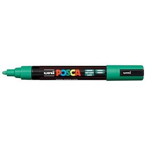 Posca: Uni Posca Paint Marker, PC-5M, Green, Medium Bullet Tip, 1.8-2.5mm