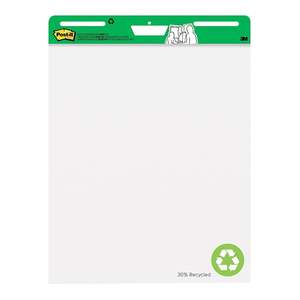 Post It: Post-it Recycled Easel Pad 559RP 635mm x 762mm x 2 pads