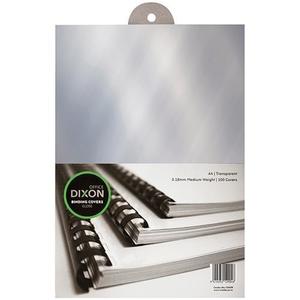 A4 Clear Binding Cover 180mic x 100's