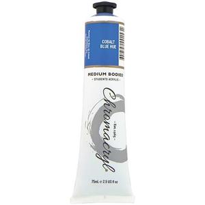 Chromacryl Acrylic Paint 75ml Tube - Cobalt Blue Hue
