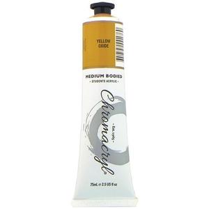 Chromacryl Acrylic Paint 75ml Tube - Yellow Oxide