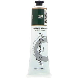 Chromacryl Acrylic Paint 75ml Tube - Forest Green