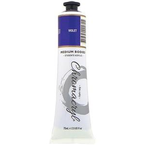 Chromacryl Acrylic Paint 75ml Tube - Violet