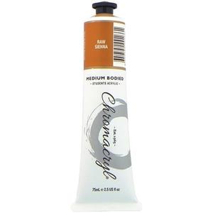 Chromacryl Acrylic Paint 75ml Tube - Raw Sienna