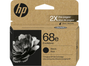 HP 68e Genuine Black Ink 7FP22TA