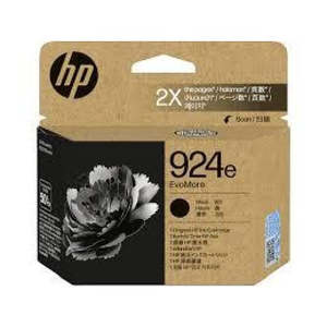 Hp: HP 924e Black Genuine Ink Cartridge (4K0V0NA)
