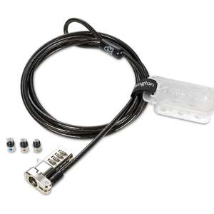Kensington: Kensington Universal 3-in-1 Combination Laptop Lock, Resettable