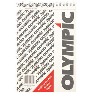 Olympic A5 Wiro Office Pads 50 Leaf