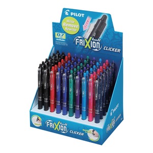 Pilot: Pilot Frixion Clicker Erasable Fine Assorted Pen, 60 Pen Pack (BLRT-FR7-60DPK)
