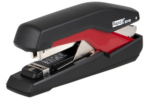 Rapid: Rapid SO60 Omnipress Stapler, Full Strip, Black/Red