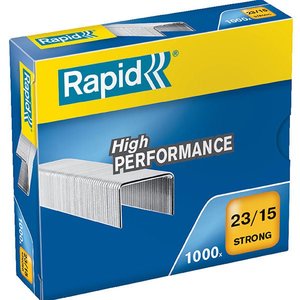 Rapid: Rapid 23/15 Staples 1000 pcs