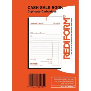 Rediform: Rediform A6 Cash Sale Invoice Book