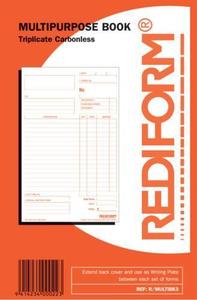 Rediform: Rediform A5 Multipurpose Book Triplicate