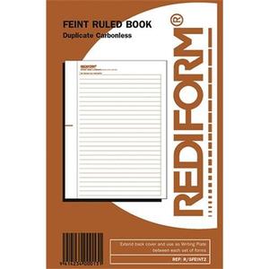 Rediform A5 Ruled Book Duplicate